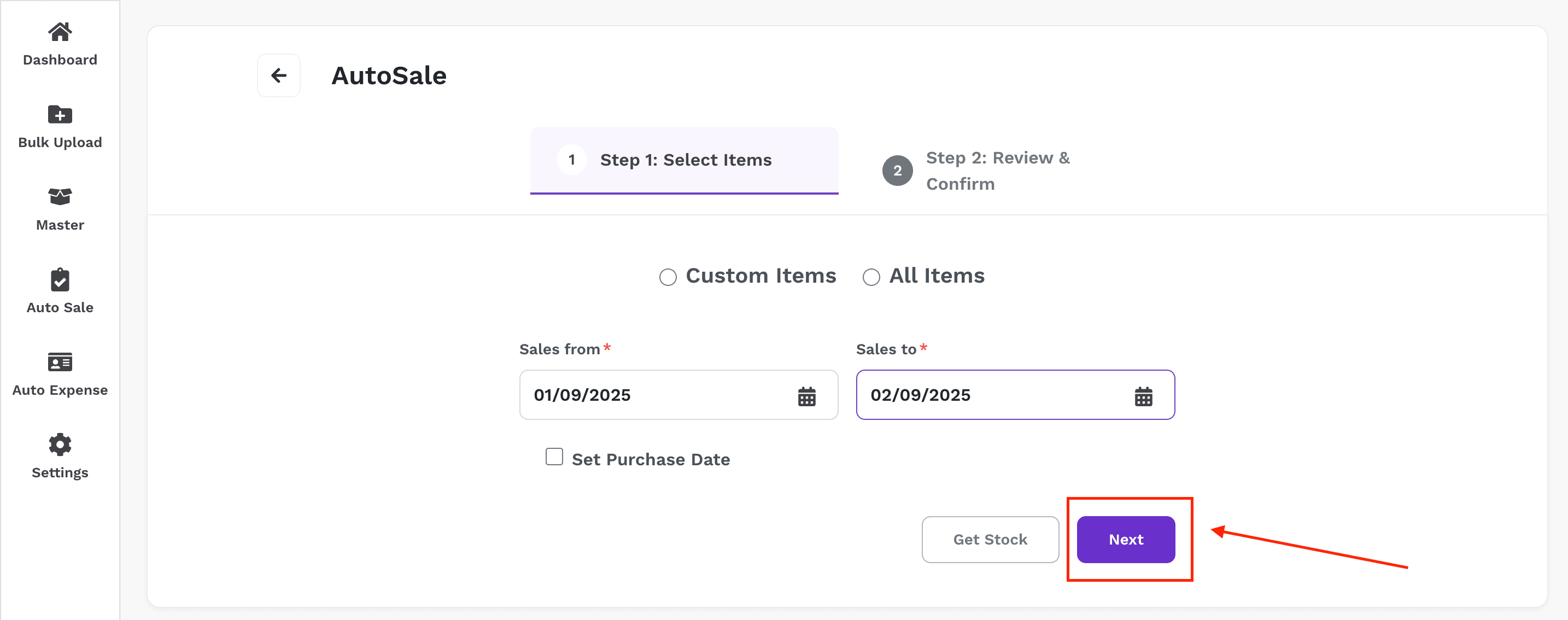 Step 3: Click on Next Button